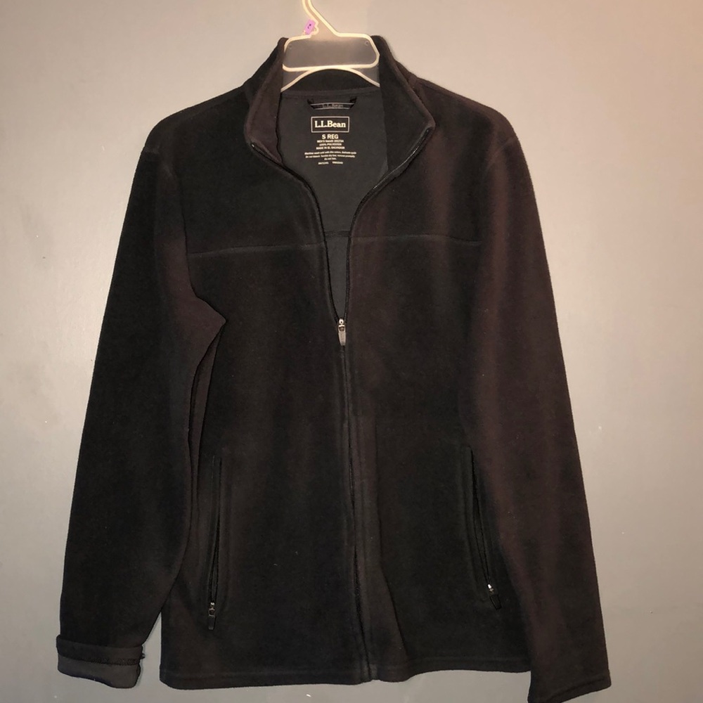 L.L. Bean Zipper Down Long Sleeve jacket Sz:Small